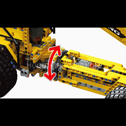 MOULD KING 17010S Remote Control Dump Truck Building Toy Set | 1,930 PCS