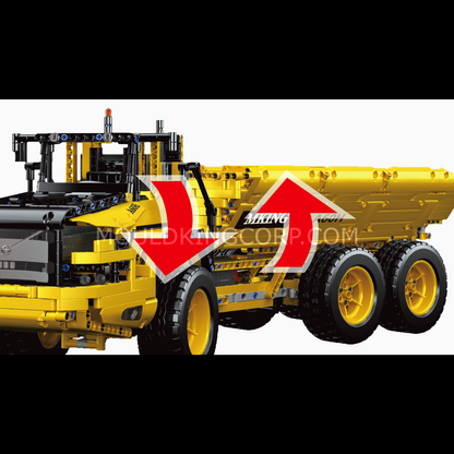 MOULD KING 17010S Remote Control Dump Truck Building Toy Set | 1,930 PCS