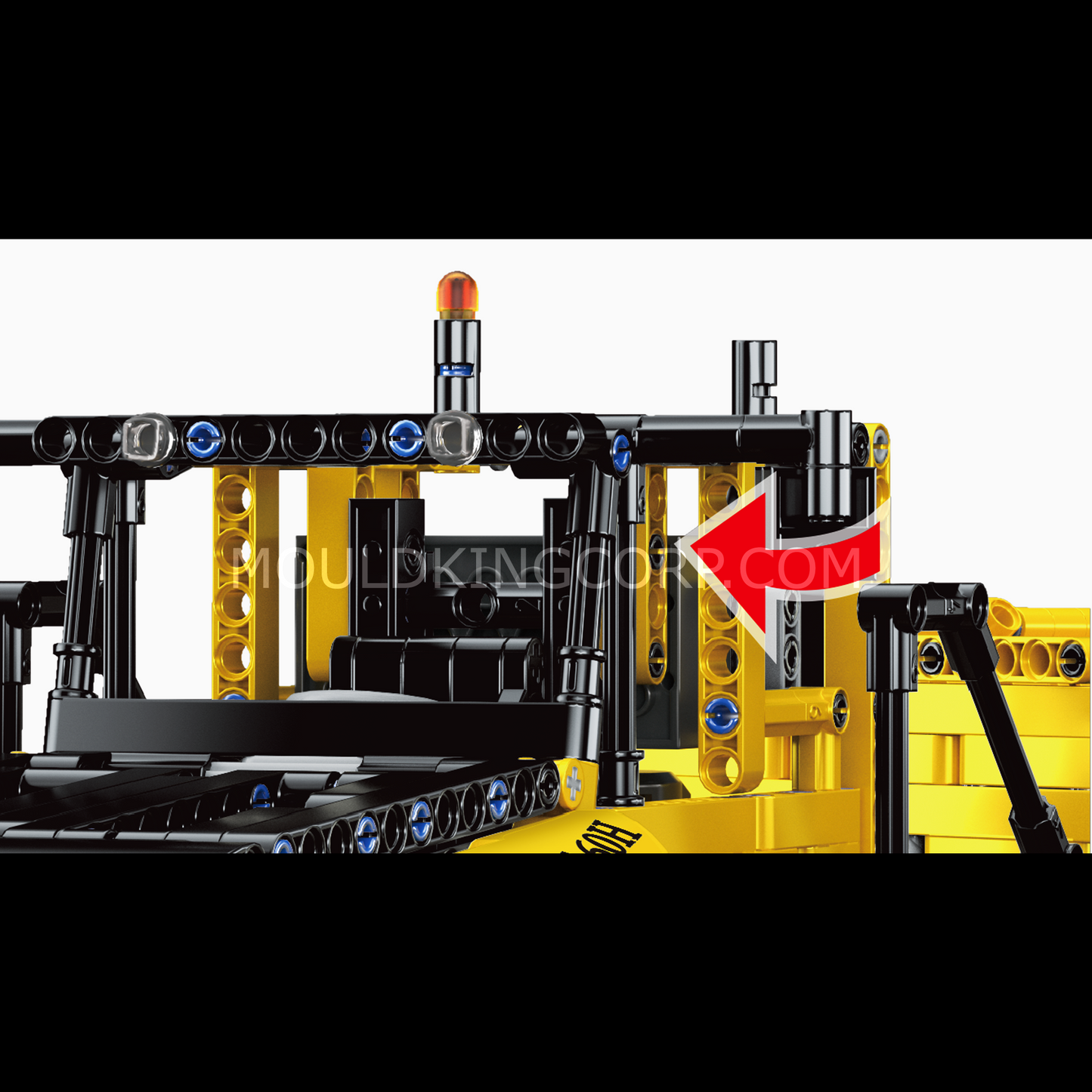 MOULD KING 17010S Remote Control Dump Truck Building Toy Set | 1,930 PCS