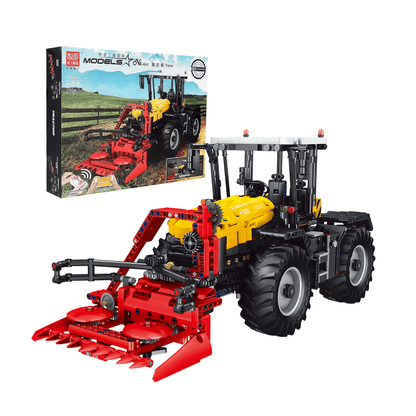 MOULD KING 17019 Farm Tractor Remote Controlled Building Set | 2,596 PCS