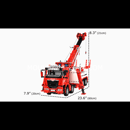 Mould King 17027 Remote Controlled Fire & Rescue Truck Building Set | 4,883 Pcs