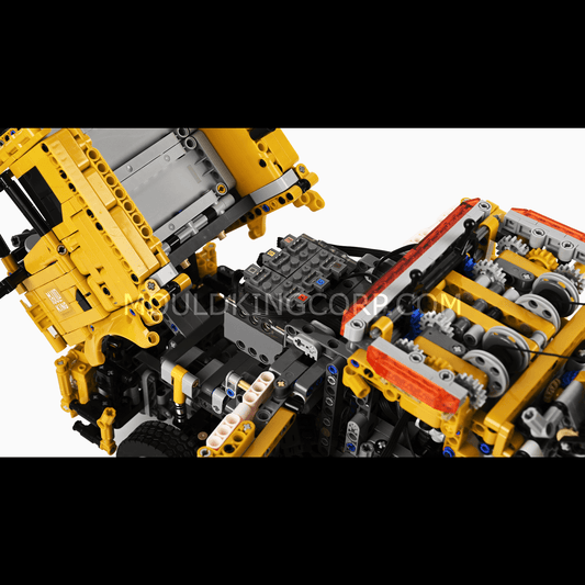 MOULD KING 17028 Remote Controlled Fire & Rescue Truck Building Set | 4,883 PCS