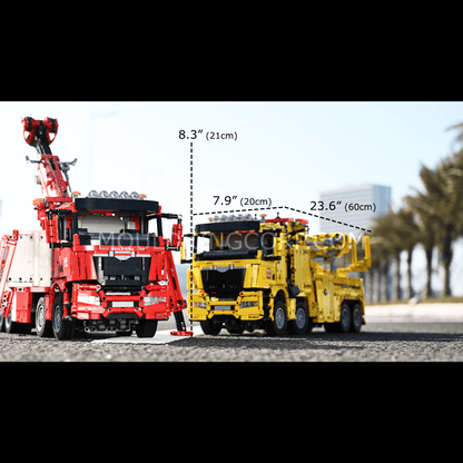 MOULD KING 17028 Remote Controlled Fire & Rescue Truck Building Set | 4,883 PCS