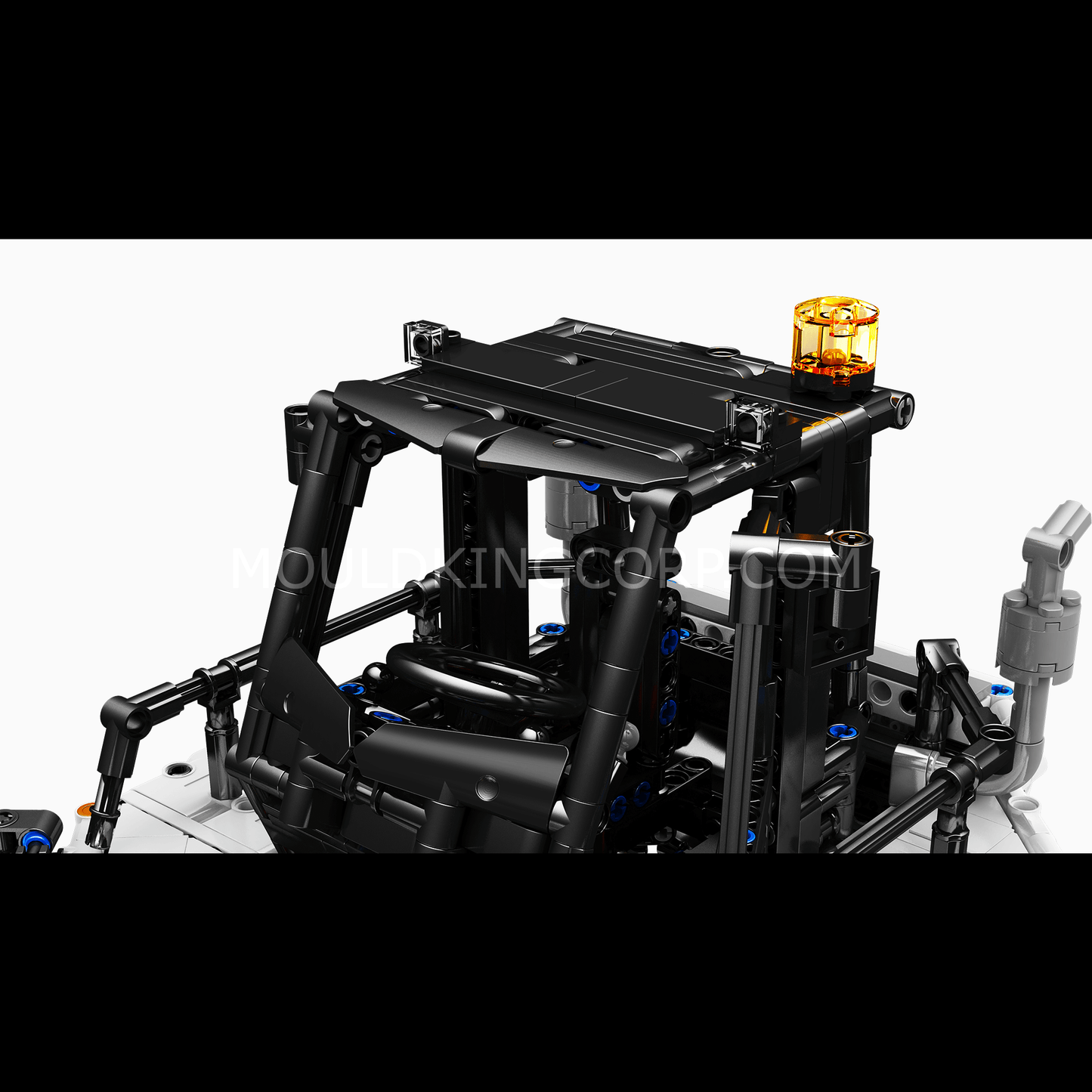 MOULD KING 17029/17030 Container Forklift Remote Controlled Building Set | 4,878 PCS