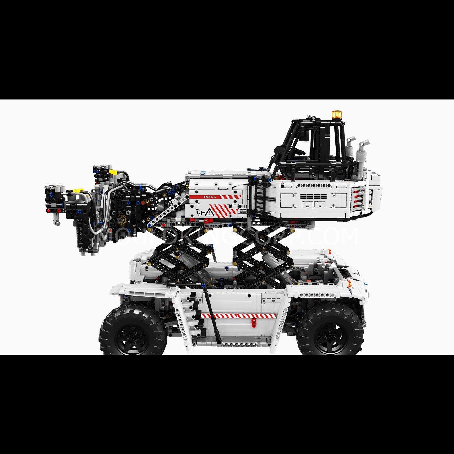 MOULD KING 17029/17030 Container Forklift Remote Controlled Building Set | 4,878 PCS