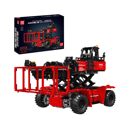 MOULD KING 17029/17030 Container Forklift Remote Controlled Building Set | 4,878 PCS