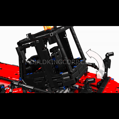 MOULD KING 17029/17030 Container Forklift Remote Controlled Building Set | 4,878 PCS