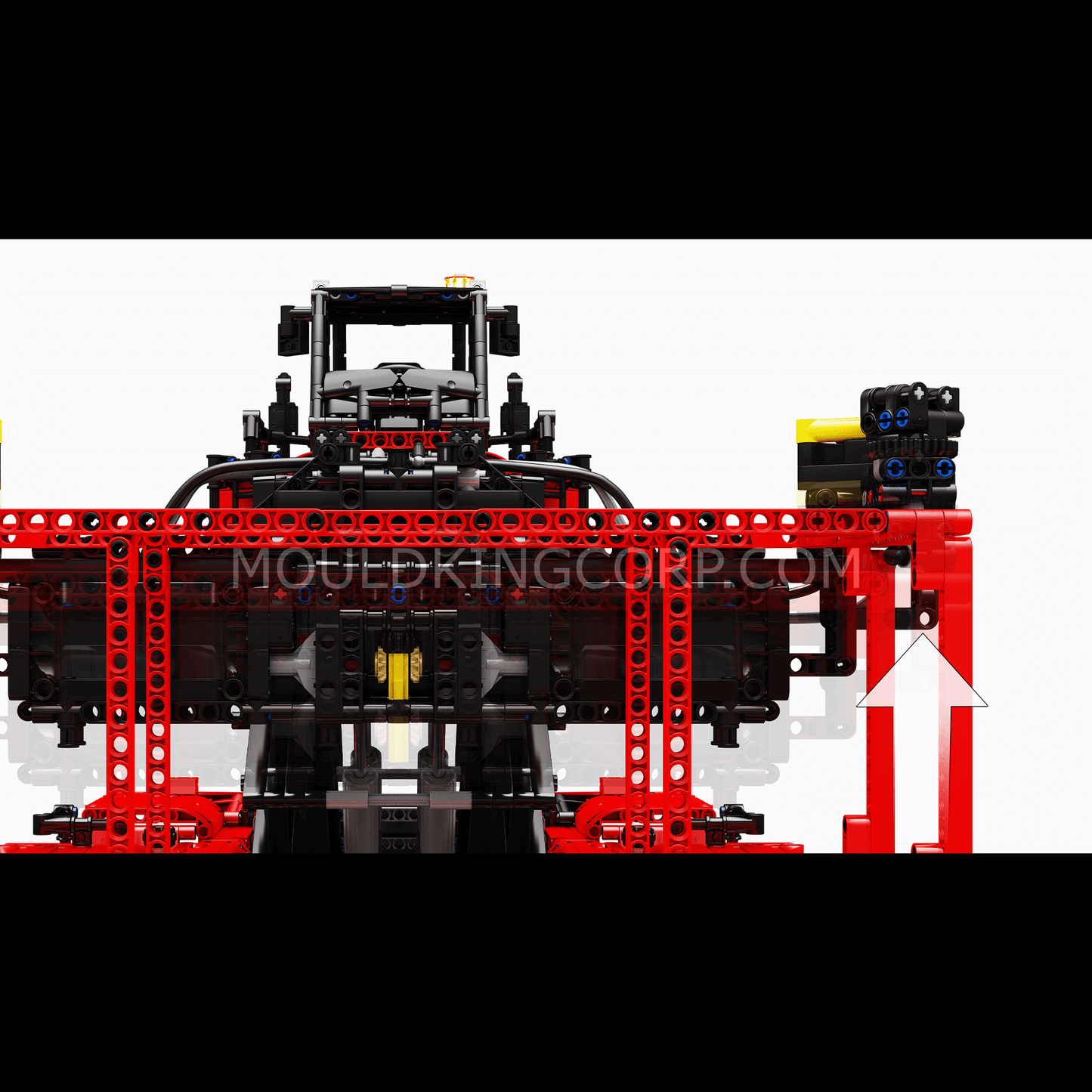 MOULD KING 17029/17030 Container Forklift Remote Controlled Building Set | 4,878 PCS