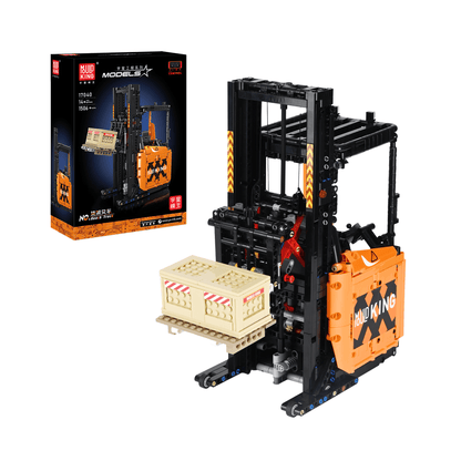 Mould King 17040 Shelf Forklift Model Building Set | 1,506 PCS
