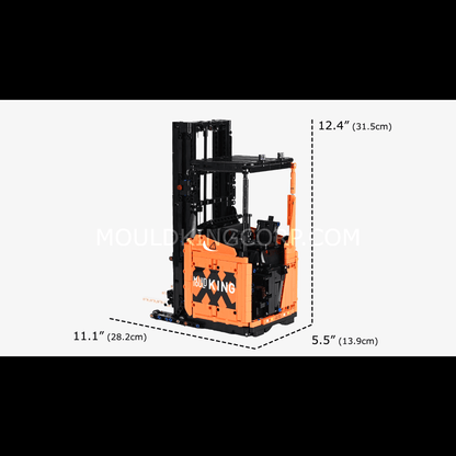 Mould King 17040 Shelf Forklift Model Building Set | 1,506 PCS