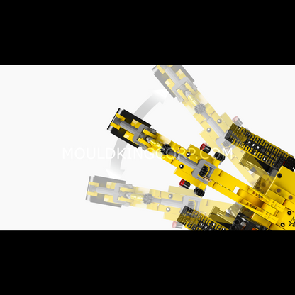 Mould King 17076 SFINX Future Excavator Building Set | 840 Pcs