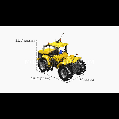 Mould King 17081/17082 Challenger Articulated Tractor Building Set | 1,300 Pcs