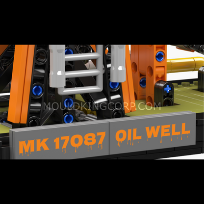 Mould King 17087 Oil Well Building Block Set | 840 Pcs