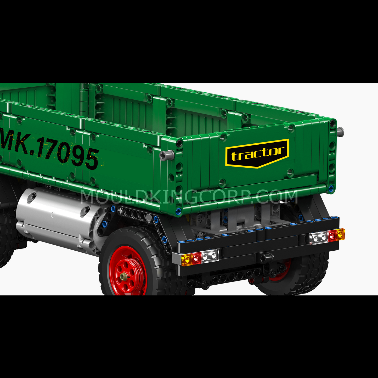 Mould King 17095 RC Heavy-Duty Tractor Building Set | 2,368 Pcs