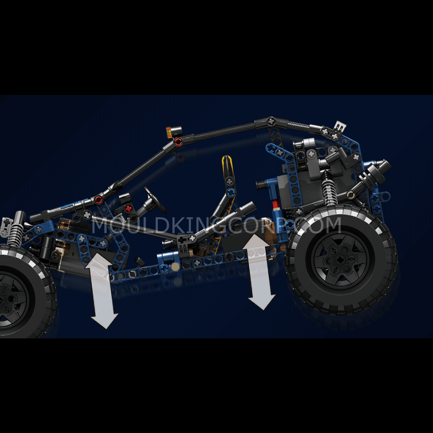 MOULD KING 18018 Lightning Buggy Remote Controlled Building Set | 532 PCS