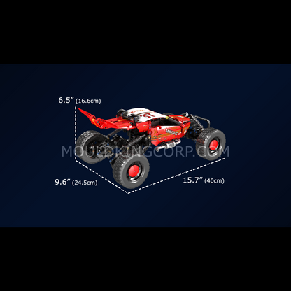 MOULD KING 18019B Hurricane Graffiti Buggy Remote Controlled Building Set | 708 PCS