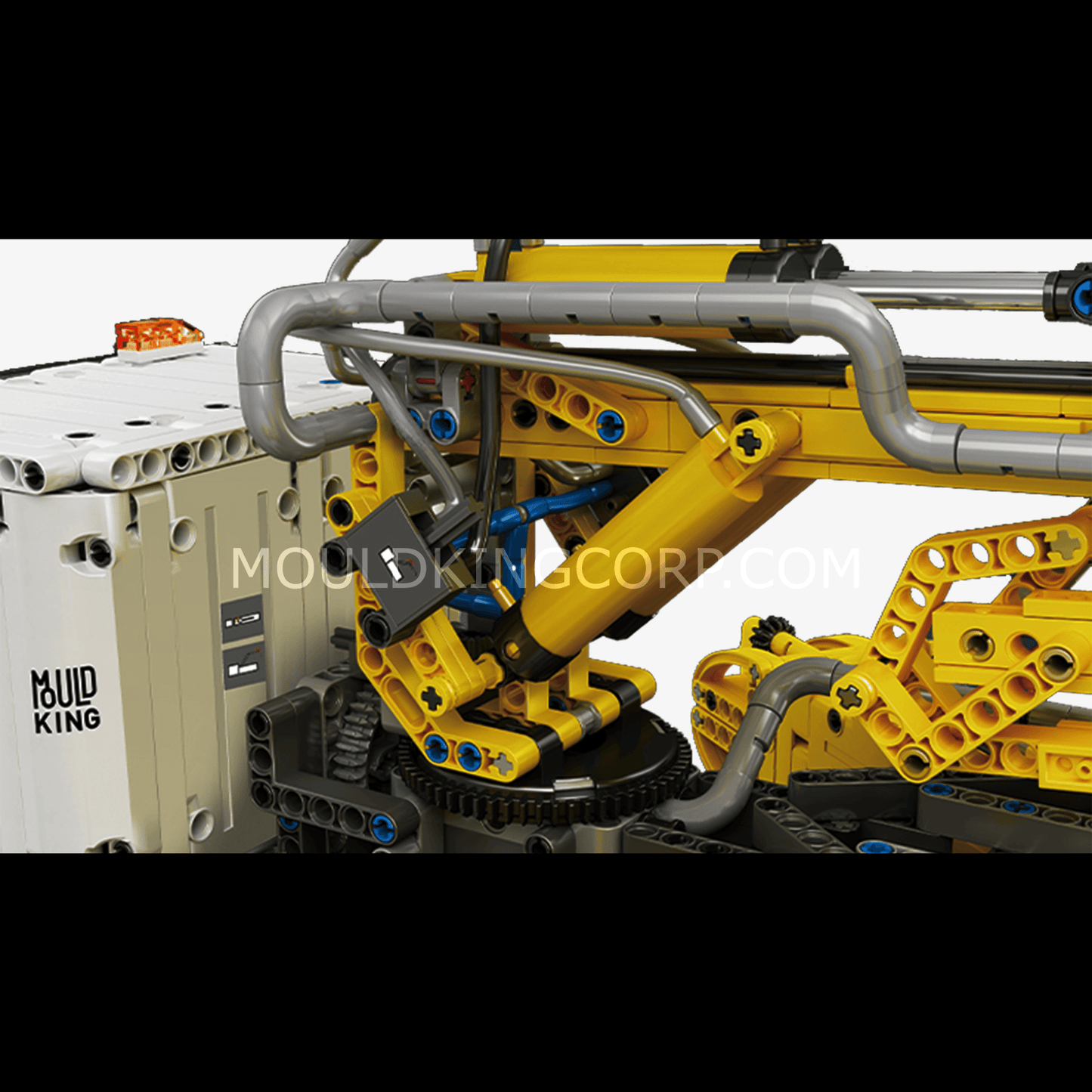 MOULD KING 19003 RC Pneumatic Concrete Truck Building Set | 4,368 PCS
