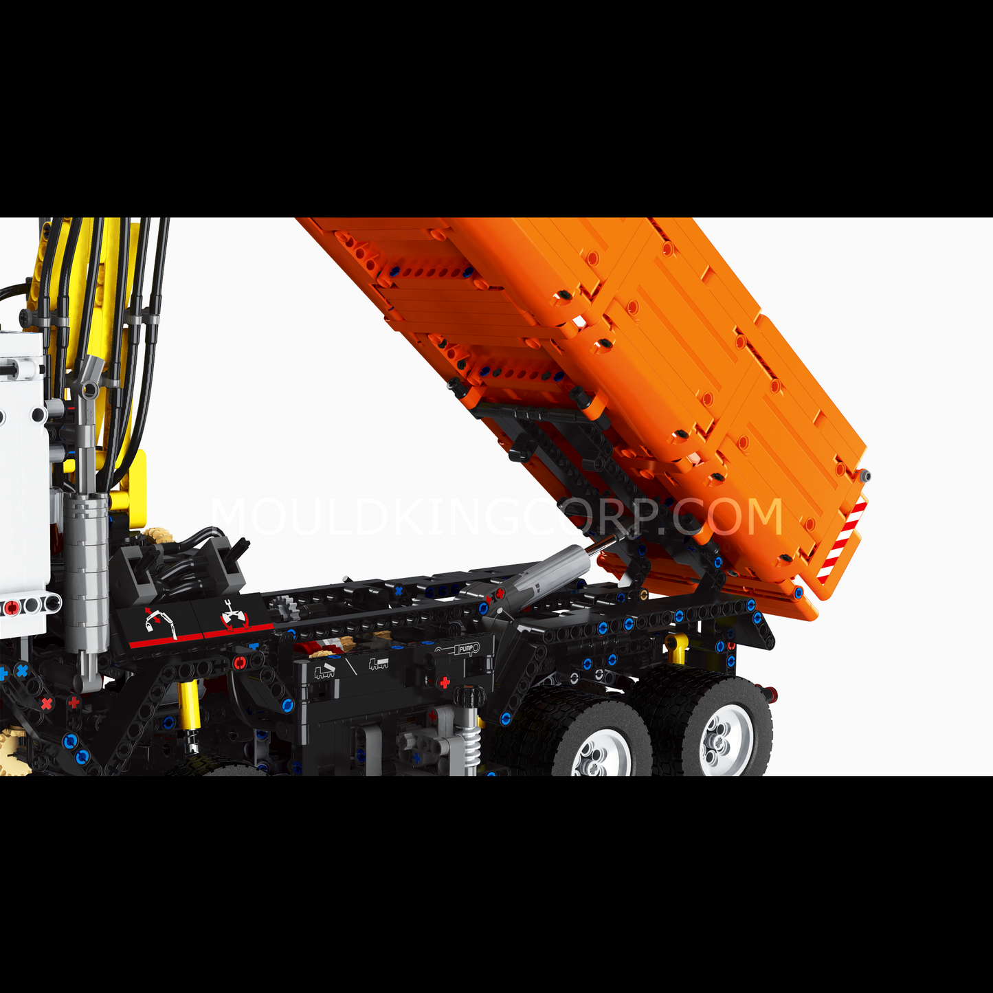 Mould King 19007 2-in-1 RC Excavator & Dump Truck Building Set | 2,970 PCS