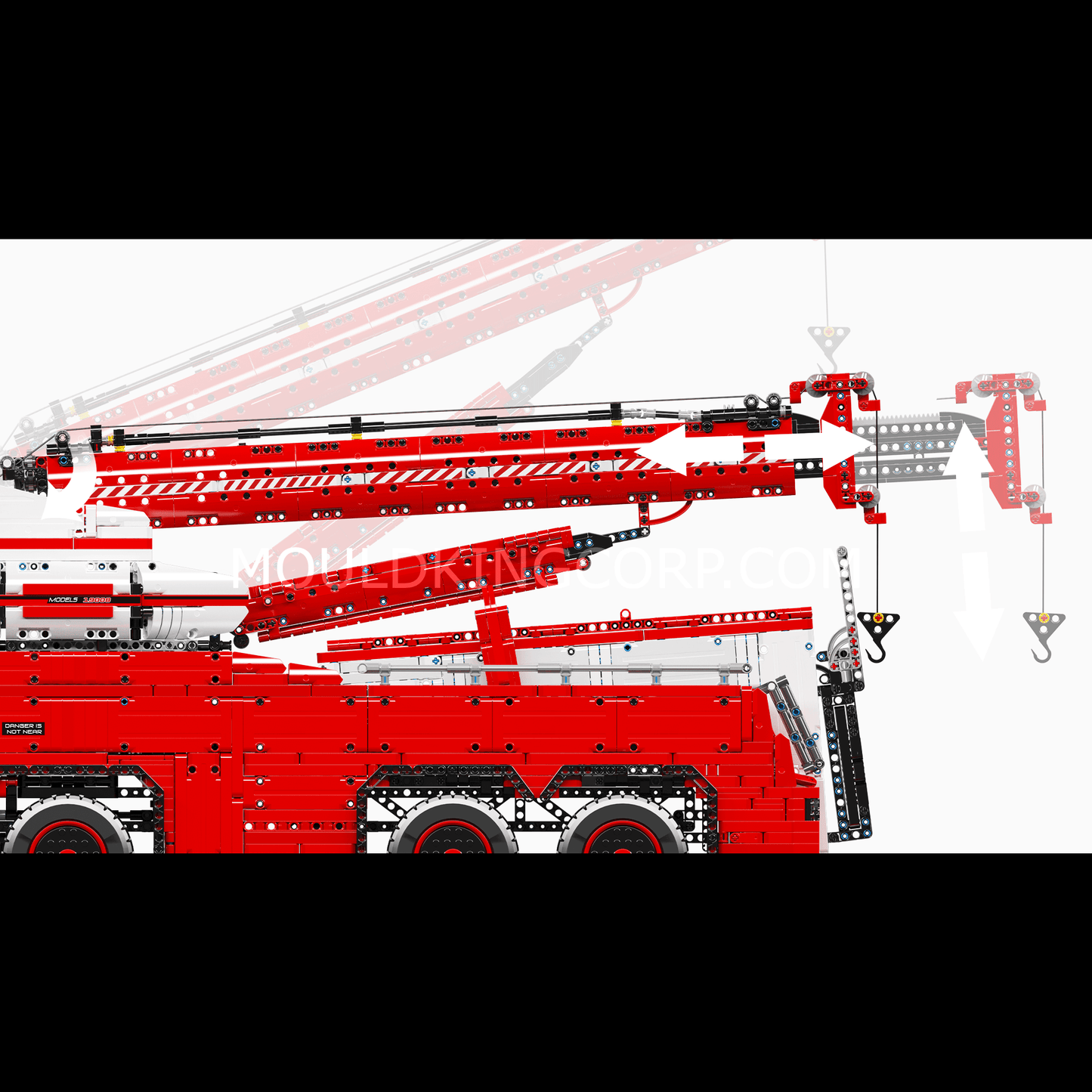 Mould King 19008S Ultimate Remote Controlled Tow Truck Building Set | 10,966 Pcs