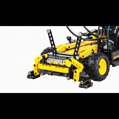 MOULD KING 19009 Pneumatic Forklift Building Toy Set | 803 PCS
