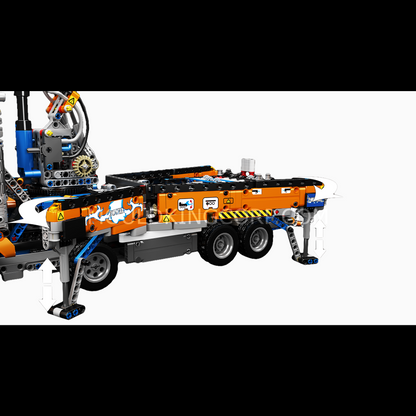 Mould King 19014 Pneumatic Concrete Pump Truck | 2,132 PCS