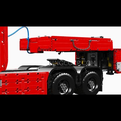 MOULD KING 19015T FH16 Pneumatic Tractor Trailer Building Set | 3,399 Pcs