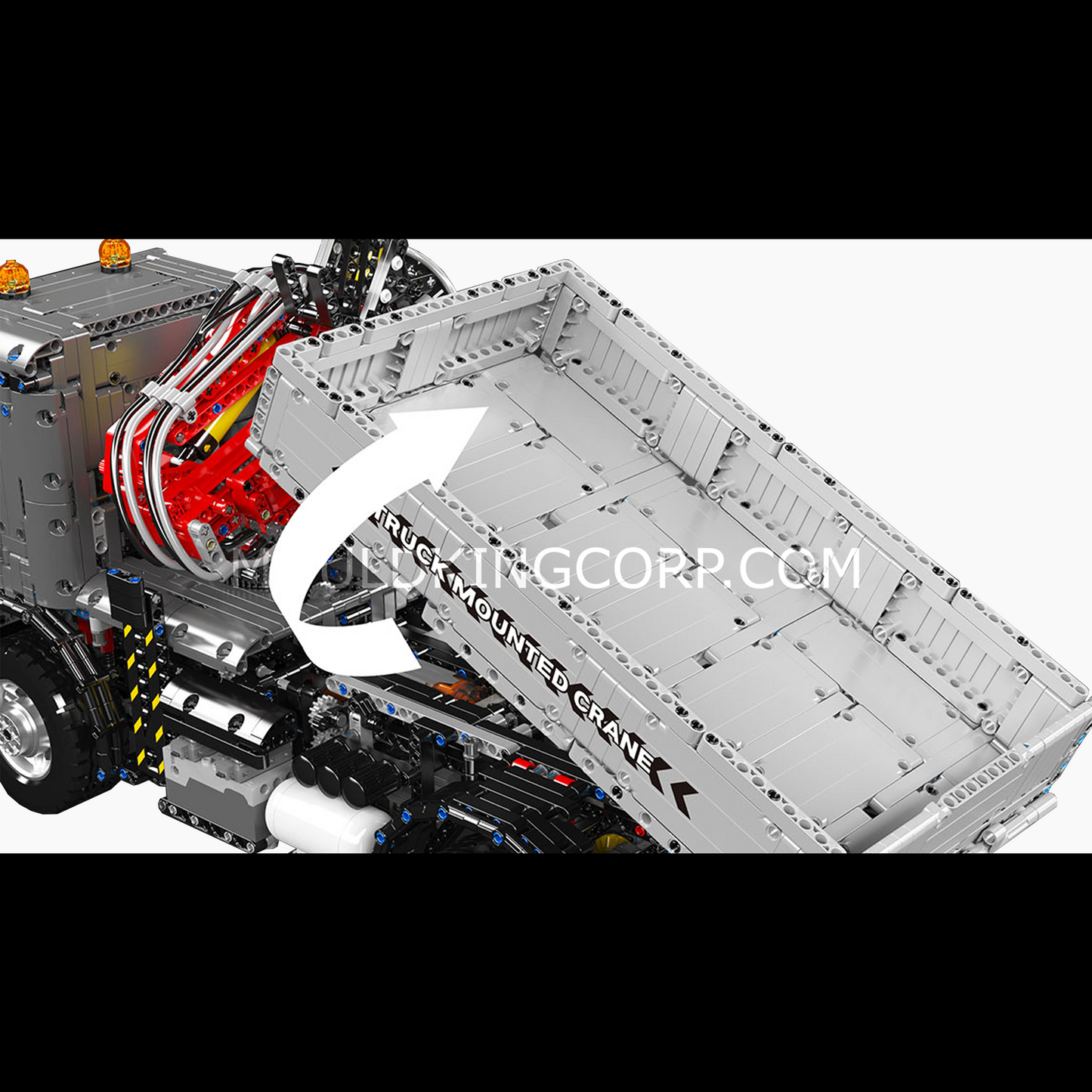 Mould King 19016 Remote Controlled Crane Truck Building Set | 3,757 Pcs