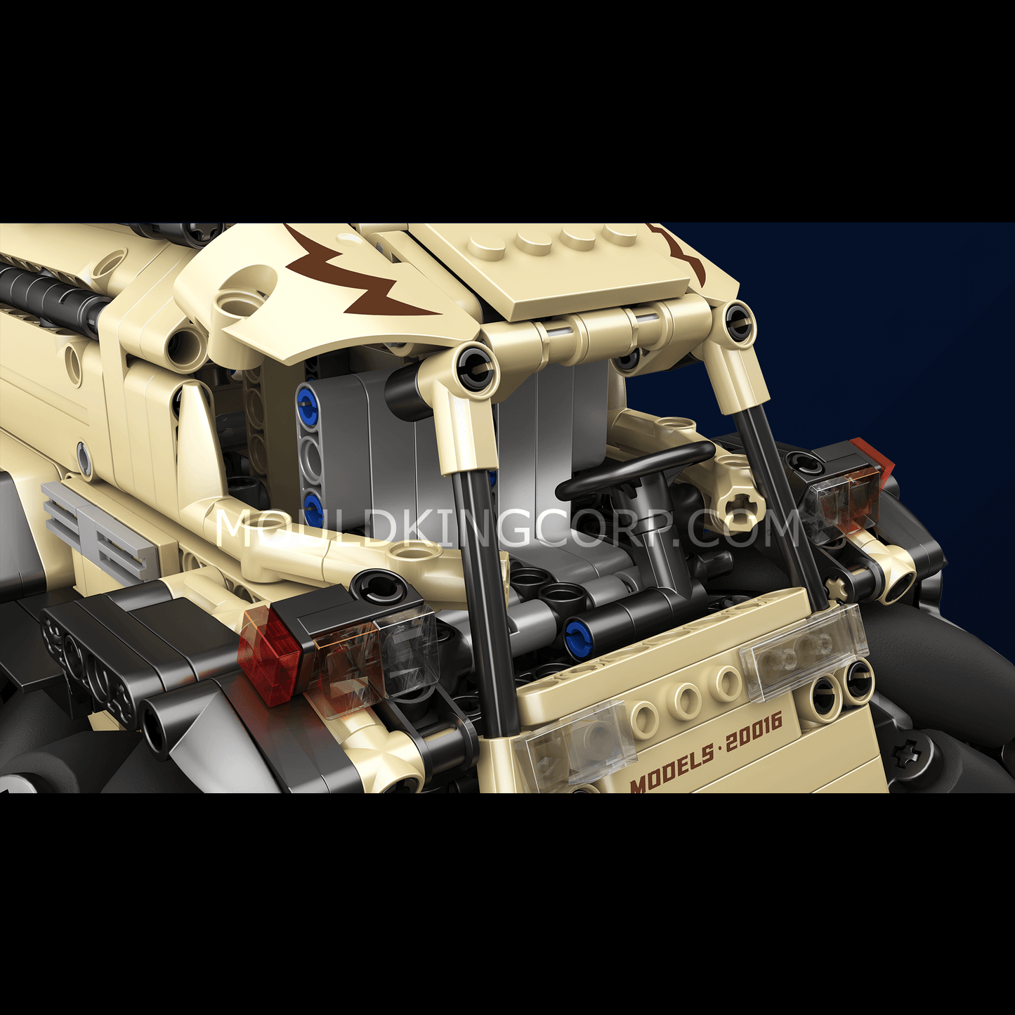 Mould King 20016 Mecanum ATV Remote Controlled Building Set | 617 PCS