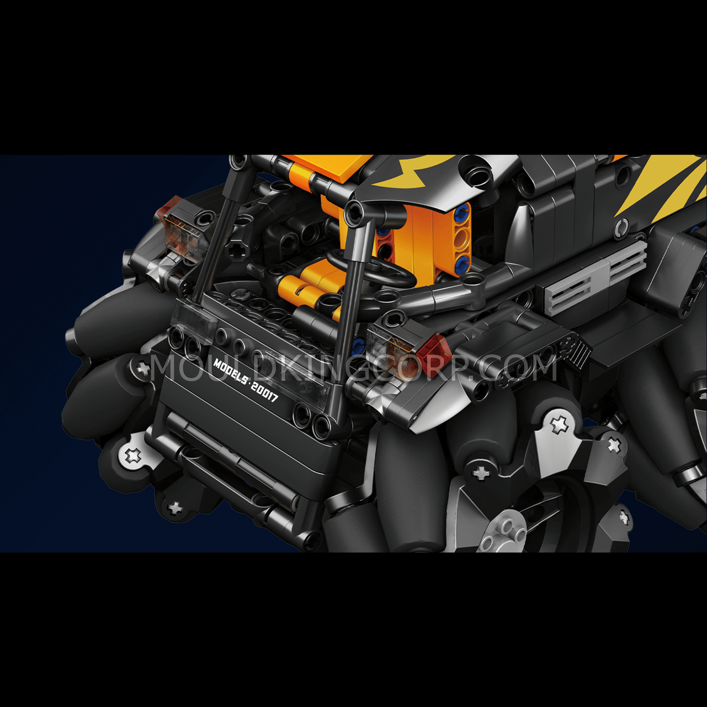 Mould King 20016 Mecanum ATV Remote Controlled Building Set | 617 PCS