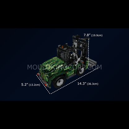 Mould King 20050 All-Terrain Forklift Building Set | 1,312 PCS