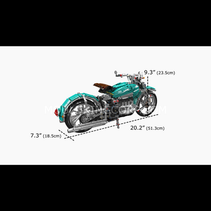 Mould King 23004 American Cruiser Motorcycle Building Set | 1,971 Pcs