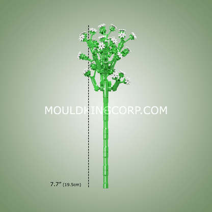 Mould King 24004 Babysbreath Flower Decor Building Set | 144 PCS