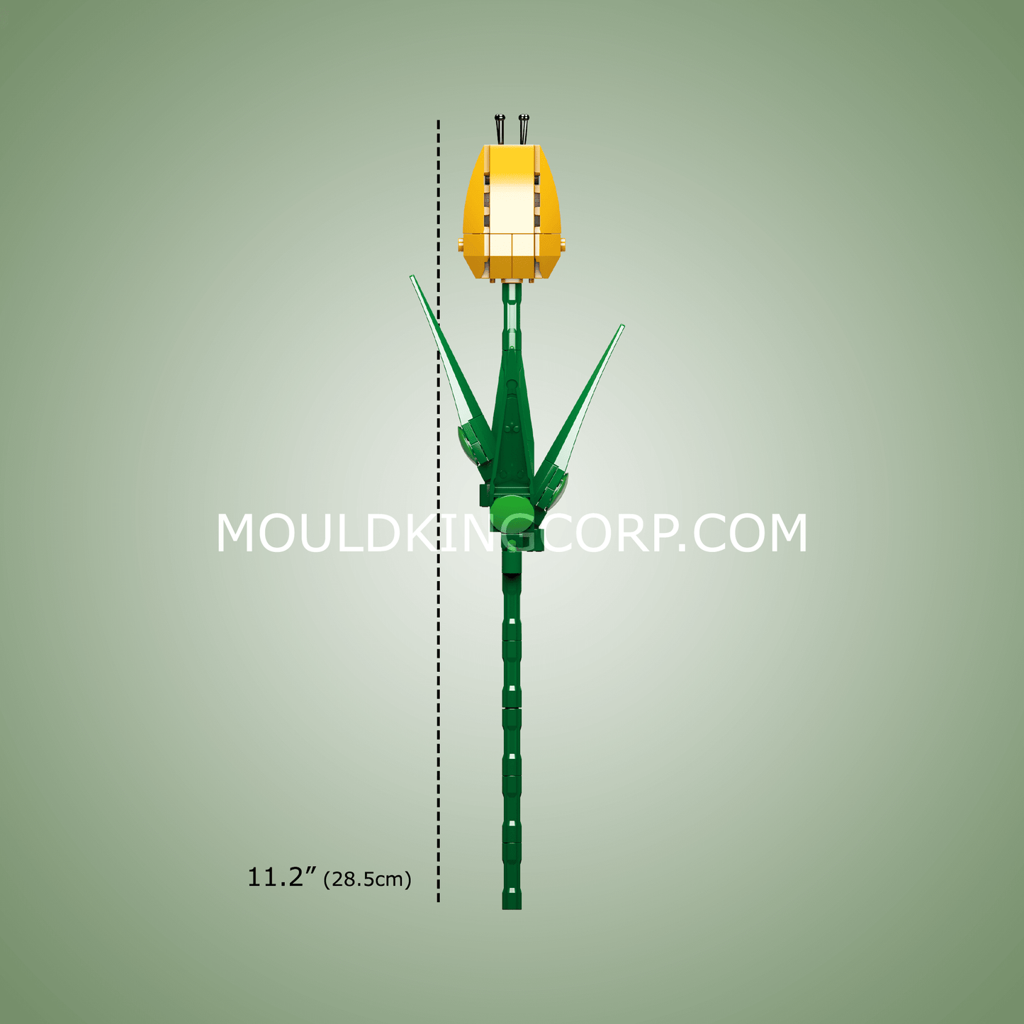 Mould King 24012 Tulip Bud Artificial Building Set | 83 PCS