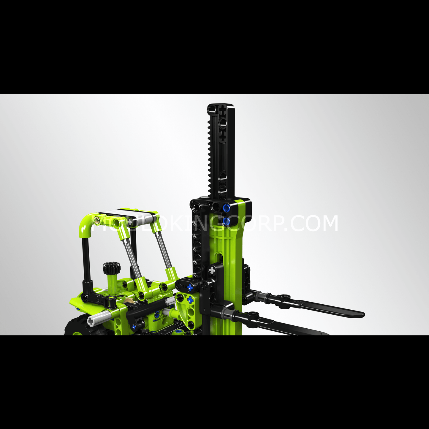 Mould King 24017 Forklift Workshop Loading Vehicle Building Toy Set | 219 PCS