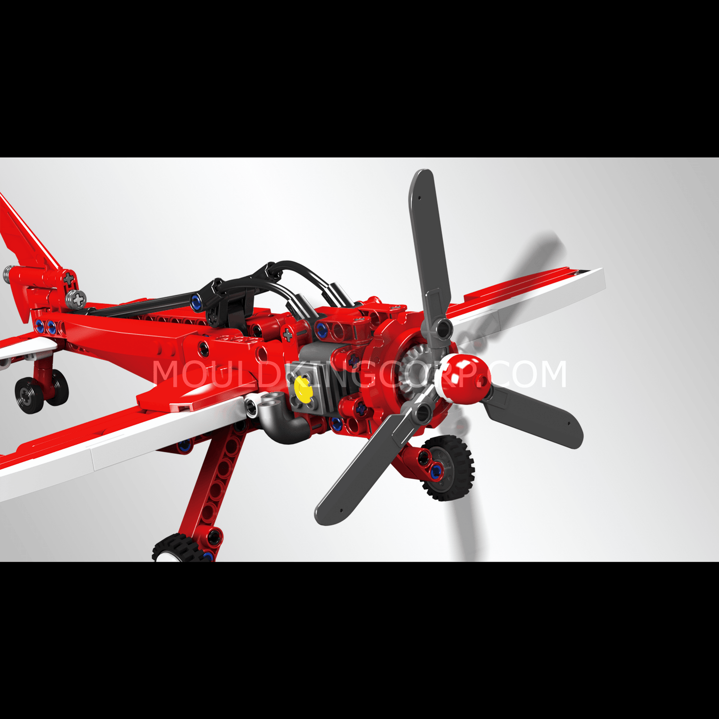 Mould King 24023 Racing Plane Building Toy Set | 252 PCS