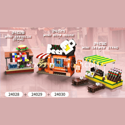 Mould King 24027 Chocolate Shop Building Toy Set | 255 Pcs