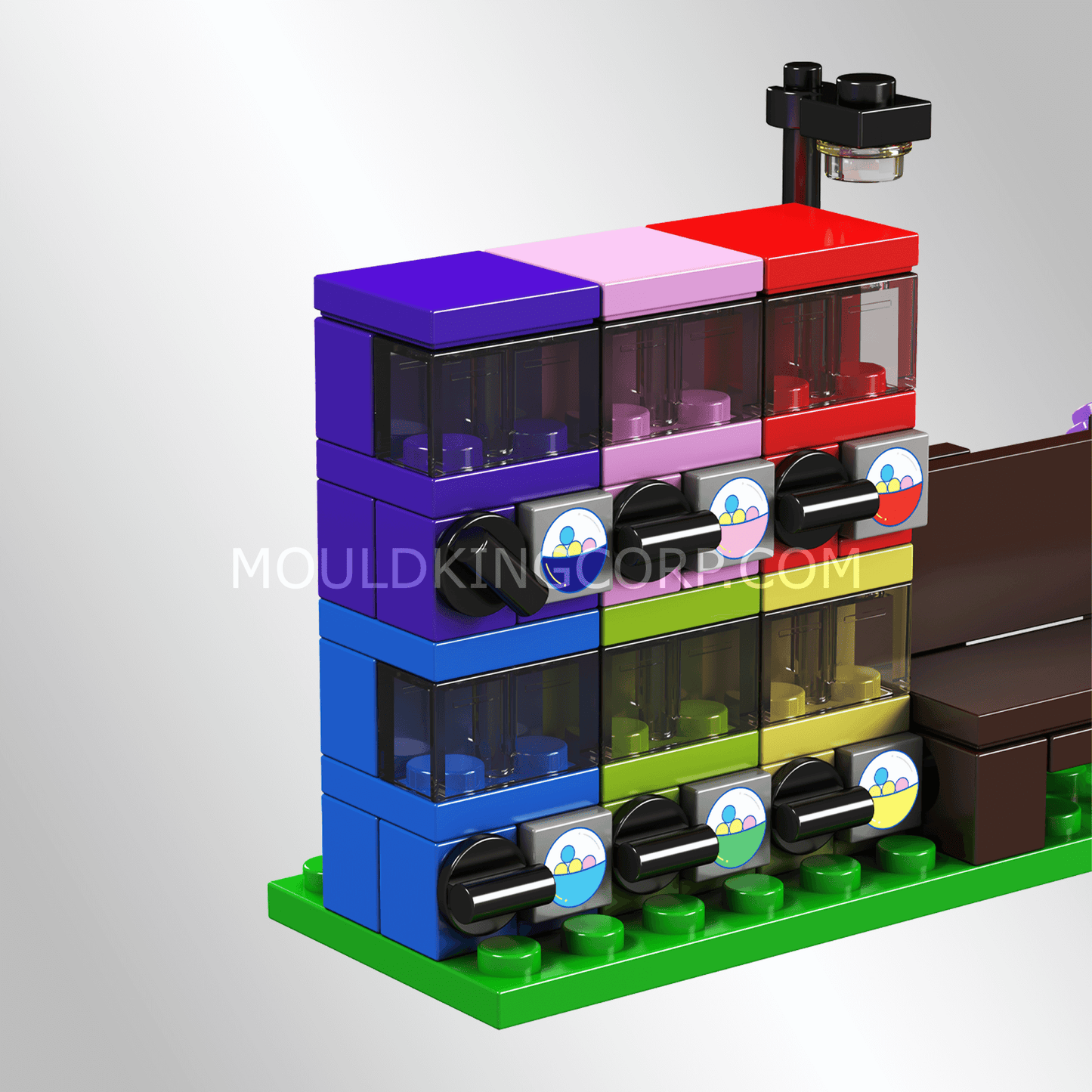 Mould King 24025 Oden Stand & Capsule Toy Machine Building Set | 265 Pcs