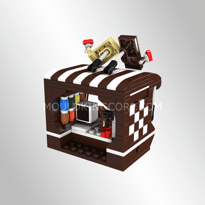 Mould King 24027 Chocolate Shop Building Toy Set | 255 Pcs