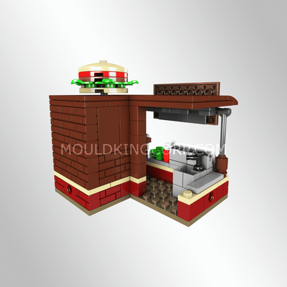 Mould King 24028 BBQ Stand Building Toy Set | 249 Pcs