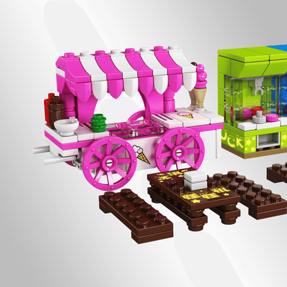 Mould King 24033 Ice Scream Truck & Claw Machine Building Set | 269 Pcs