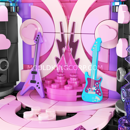 Mould King 24041 Surprise Music Stage Buidling Set | 321 Pcs