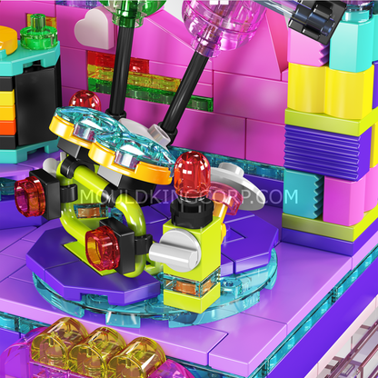 Mould King 24043 Electronic Music Stage Building Set | 369 Pcs