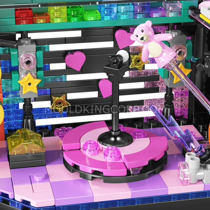 Mould King 24044 Music Recording Studio Building Set | 498 Pcs