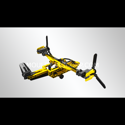 Mould King 24051 Tiltrotor Aircraft Building Set | 279 Pcs