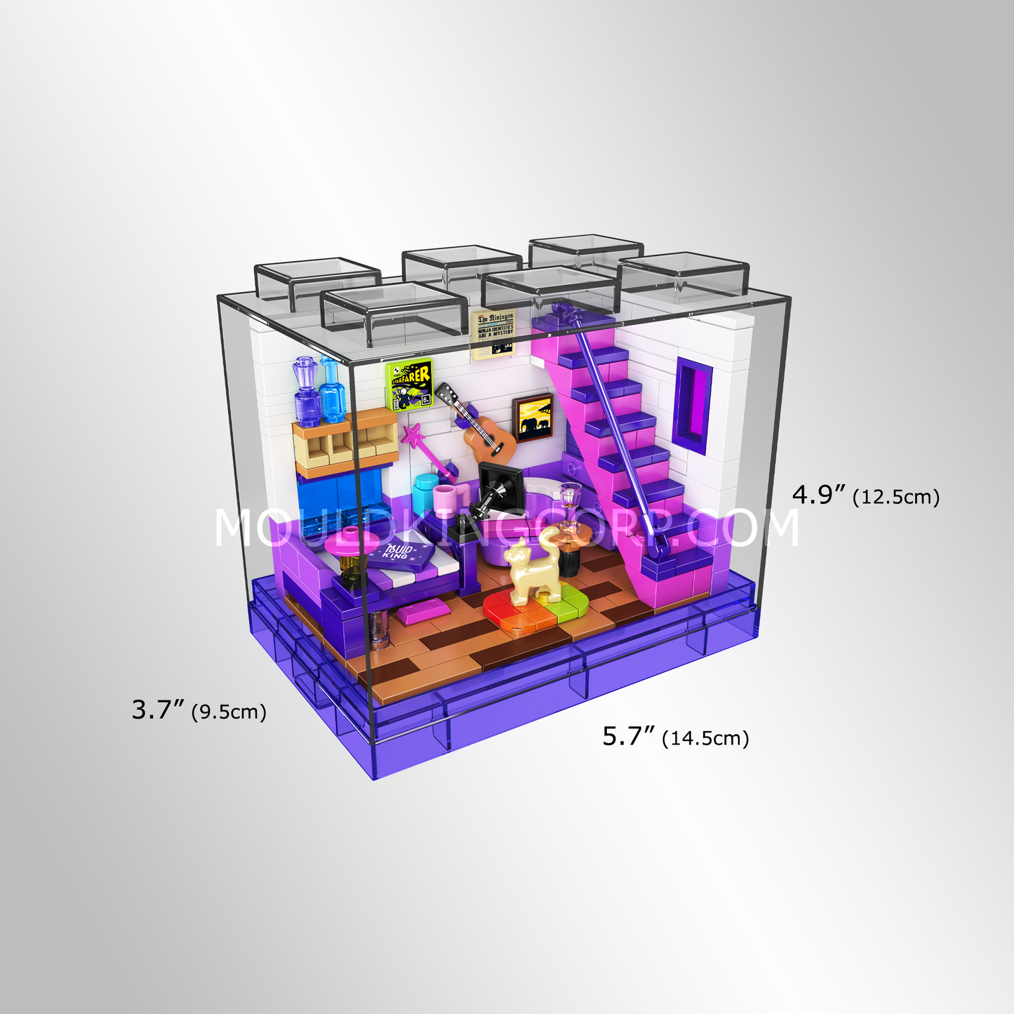 Mould King 24056 HOME Bedroom Building Set | 304 Pcs