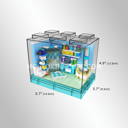 Mould King 24057 HOME Bathroom Building Set | 312 Pcs