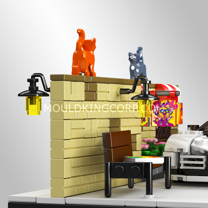 Mould King 24065 Street-side Centodieci Super Sports Car Building Set | 588 Pcs