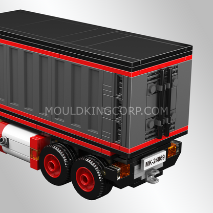 Mould King 24069 Heavy-Duty Container Truck Building Set | 630 Pcs
