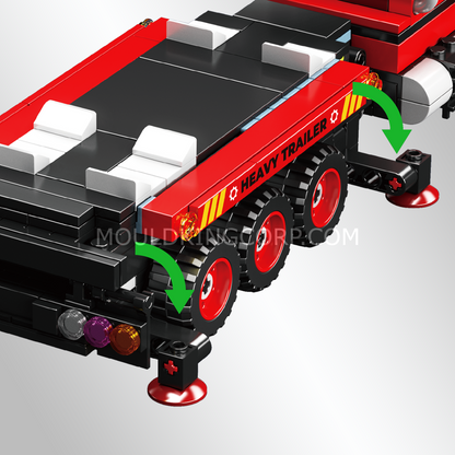 Mould King 24079 Forklift Transport Truck Building Set | 906 Pcs