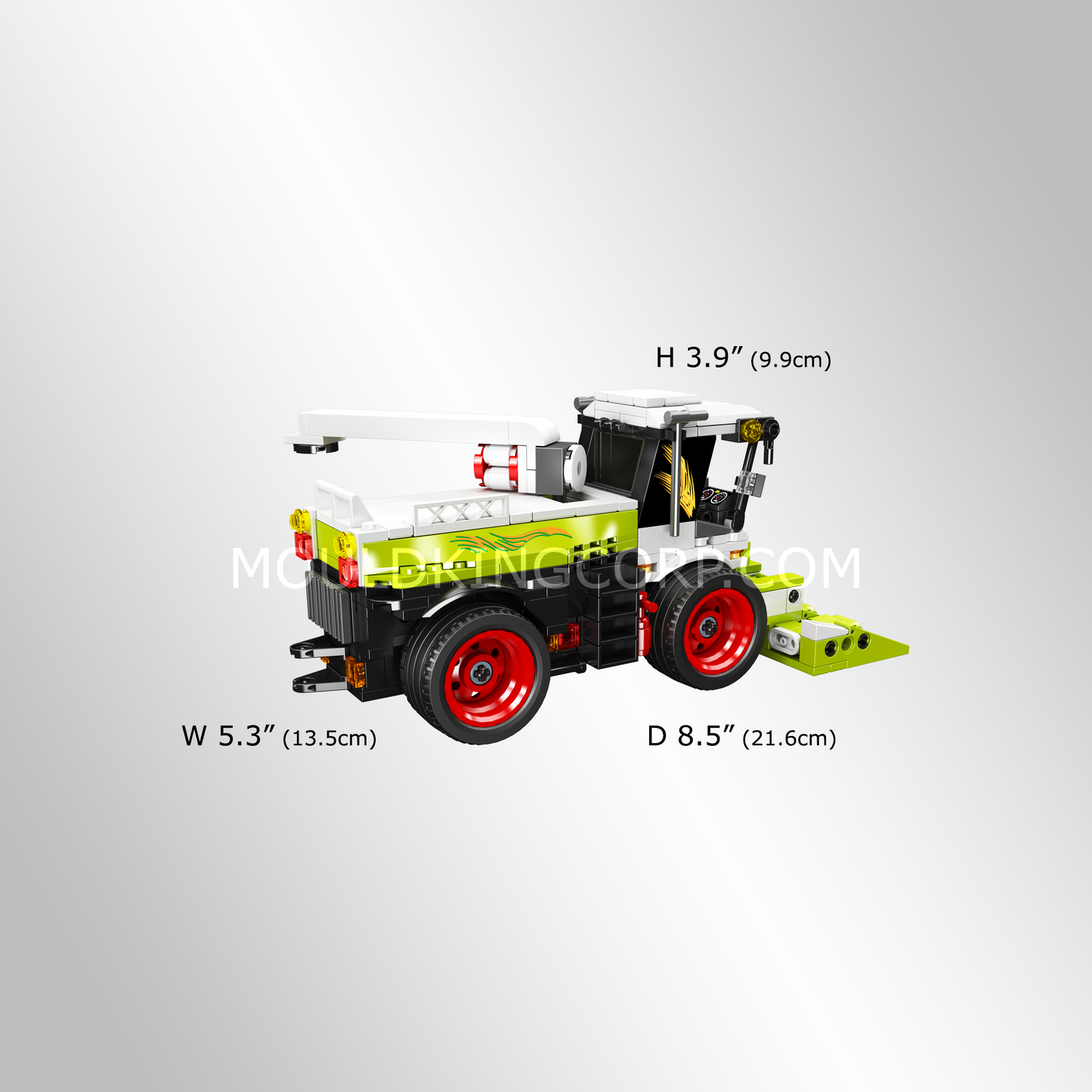 Mould King 24091 Mini Combine Harvester Building Set | 510 Pcs